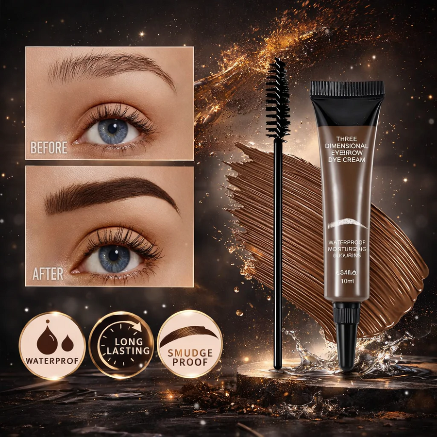 💥New✨🔥Final 3 Hours ：HOT SALE 50% OFF🔥Brow Tint Kit – Fuller, Natural Brows That Last 30 Days